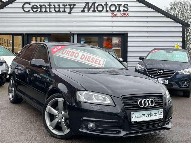 2011 61 Audi A3 2.0 TDI SportBack S Line BLACK EDITION 5dr - 170 BHP