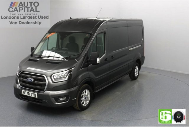 2020 70 FORD TRANSIT 2.0 350 FWD Limited EcoBlue Auto 185 BHP L3 H2 Low Emission