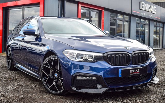 2017 67 BMW 5 Series 2.0 520D M SPORT TOURING 5d 188 BHP VAT QUALIFYING 