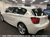 USED 2014 55 BMW 1 SERIES 1.6 116I M SPORT 5d 135 BHP FREE UK DELIVERY*VIDEO AVAILABLE* FINANCE ARRANGED* PART EX*HPI CLEAR