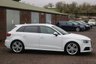USED 2017 17 AUDI A3 2.0 TFSI QUATTRO S LINE 5d 188 BHP 3x RECORDED SERVICES