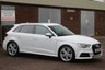 USED 2017 17 AUDI A3 2.0 TFSI QUATTRO S LINE 5d 188 BHP 3x RECORDED SERVICES