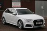 USED 2017 17 AUDI A3 2.0 TFSI QUATTRO S LINE 5d 188 BHP 3x RECORDED SERVICES