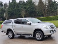 USED 2016 16 MITSUBISHI L200 2.4 DI-D 4X4 BARBARIAN DCB 178 BHP ** NO VAT * CANOPY + SAT NAV