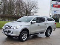 USED 2016 16 MITSUBISHI L200 2.4 DI-D 4X4 BARBARIAN DCB 178 BHP ** NO VAT * CANOPY + SAT NAV
