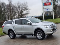 USED 2016 16 MITSUBISHI L200 2.4 DI-D 4X4 BARBARIAN DCB 178 BHP ** NO VAT * CANOPY + SAT NAV