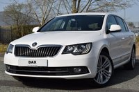 USED 2014 14 SKODA SUPERB 2.0 ELEGANCE TDI CR DSG 5d 168 BHP FULL SKODA SERVICE HISTORY! SAT NAV! DAB! FOLD MIRRORS!