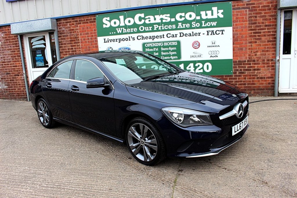 2017 67 MERCEDES-BENZ CLA 1.6 CLA 180 SPORT 4d 121 BHP