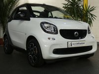 USED 2016 66 SMART FORTWO CABRIO 1.0 PRIME 2d 71 BHP &pound;0 ROAD TAX EXCELLENT EXAMPLE