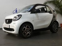 USED 2016 66 SMART FORTWO CABRIO 1.0 PRIME 2d 71 BHP &pound;0 ROAD TAX EXCELLENT EXAMPLE