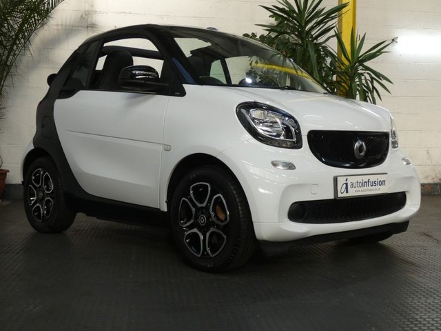 2016 66 Smart Fortwo Cabrio 1.0 PRIME 2d 71 BHP
