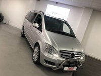 USED 2010 60 MERCEDES-BENZ VIANO 3.0 122 CDI BLUEEFFICENCY AMBIENTE 5d 224 BHP * NAVIGATION * PAN ROOF * 2 KEYS * MOT FEB 2022 * 8 SEATS *  PRIVACY GLASS *