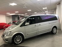 USED 2010 60 MERCEDES-BENZ VIANO 3.0 122 CDI BLUEEFFICENCY AMBIENTE 5d 224 BHP * NAVIGATION * PAN ROOF * 2 KEYS * MOT FEB 2022 * 8 SEATS *  PRIVACY GLASS *