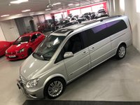 USED 2010 60 MERCEDES-BENZ VIANO 3.0 122 CDI BLUEEFFICENCY AMBIENTE 5d 224 BHP * NAVIGATION * PAN ROOF * 2 KEYS * MOT FEB 2022 * 8 SEATS *  PRIVACY GLASS *