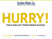 USED 2018 67 TOYOTA PROACE 1.6 D L1 COMFORT 95 BHP *A/C* TWIN SLD EURO-6 P/V Massive Price Slashed!!