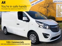 USED 2017 17 VAUXHALL VIVARO 1.6 L1H1 2900 SPORTIVE [ MOBILE WORKSHOP ] CDTI BITURBO S/S 125  