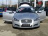 USED 2013 63 JAGUAR XF 2.2 D PREMIUM LUXURY SPORTBRAKE 5d 200 BHP Finished in RHODIUM SILVER with contrasting EBONY HEATED LEATHER. If you want a fun to drive big executive estate that is packed with high spec then look no further. Features include Sat Nav, Heated memory seats, DAB, Power Boot, Cruise, LED run lights, Rear View Camera and much more. Inchcape Jaguar Doncaster Dealer Serviced at 17256 miles, 36292 miles, 52344 miles, 68697 miles, 76147 miles, 86039 miles and at 91417 miles.