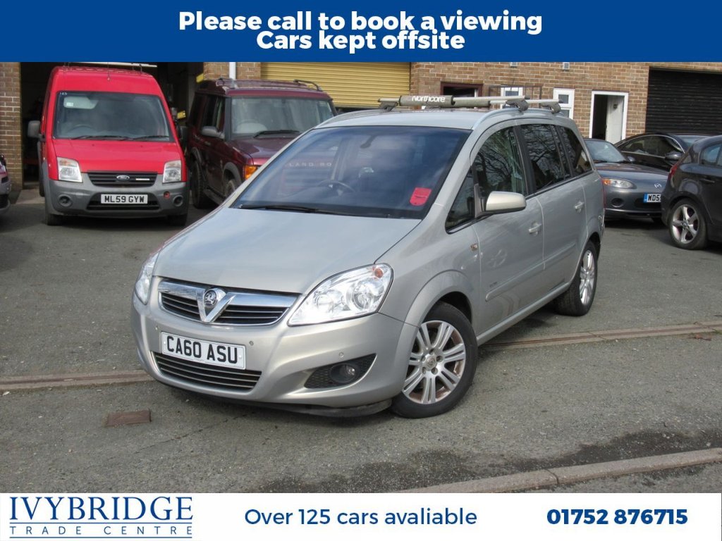 View our VAUXHALL ZAFIRA