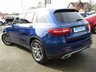 USED 2018 18 MERCEDES-BENZ GLC-CLASS 2.1 GLC 220 D 4MATIC AMG LINE 5d 168 BHP Finished in BRILLIANT BLUE with contrasting EBONY HEATED LEATHER trim. This GLC is an upmarket SUV with a quality interior and plenty of space inside. This SUV has arguably the poshest feeling cabin in its class. It has great Interior space and a generous size boot. Other features include Sat Nav, Full Leather, DAB Radio, B/Tooth, Rear View Camera, Power Boot and much more. Dealer serviced at 9808 miles and at 15947 miles.
