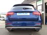 USED 2018 18 MERCEDES-BENZ GLC-CLASS 2.1 GLC 220 D 4MATIC AMG LINE 5d 168 BHP Finished in BRILLIANT BLUE with contrasting EBONY HEATED LEATHER trim. This GLC is an upmarket SUV with a quality interior and plenty of space inside. This SUV has arguably the poshest feeling cabin in its class. It has great Interior space and a generous size boot. Other features include Sat Nav, Full Leather, DAB Radio, B/Tooth, Rear View Camera, Power Boot and much more. Dealer serviced at 9808 miles and at 15947 miles.