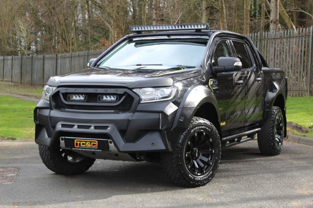 2017 67 FORD RANGER 3.2 M SPORT VR46 4X4 DCB TDCI 4d 197 BHP MS-RT