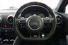 USED 2014 14 AUDI S3 2.0 SPORTBACK QUATTRO 5d 296 BHP-2 OWNER CAR-HEATED LUNAR SILVER LEATHER-PANORAMIC GLASS SUNROOF-BLUETOOTH-CRUISE CONTROL-SATNAV-DAB RADIO-PARKING SENSORS-UNMARKED DIAMOND CUT ALLOY WHEELS-4 NEW MICHELIN TYRES-SUPERB EXAMPLE WITH ULTRA LOW MILEAGE 