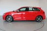 USED 2014 14 AUDI S3 2.0 SPORTBACK QUATTRO 5d 296 BHP-2 OWNER CAR-HEATED LUNAR SILVER LEATHER-PANORAMIC GLASS SUNROOF-BLUETOOTH-CRUISE CONTROL-SATNAV-DAB RADIO-PARKING SENSORS-UNMARKED DIAMOND CUT ALLOY WHEELS-4 NEW MICHELIN TYRES-SUPERB EXAMPLE WITH ULTRA LOW MILEAGE 