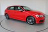 USED 2014 14 AUDI S3 2.0 SPORTBACK QUATTRO 5d 296 BHP-2 OWNER CAR-HEATED LUNAR SILVER LEATHER-PANORAMIC GLASS SUNROOF-BLUETOOTH-CRUISE CONTROL-SATNAV-DAB RADIO-PARKING SENSORS-UNMARKED DIAMOND CUT ALLOY WHEELS-4 NEW MICHELIN TYRES-SUPERB EXAMPLE WITH ULTRA LOW MILEAGE 