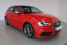 USED 2014 14 AUDI S3 2.0 SPORTBACK QUATTRO 5d 296 BHP-2 OWNER CAR-HEATED LUNAR SILVER LEATHER-PANORAMIC GLASS SUNROOF-BLUETOOTH-CRUISE CONTROL-SATNAV-DAB RADIO-PARKING SENSORS-UNMARKED DIAMOND CUT ALLOY WHEELS-4 NEW MICHELIN TYRES-SUPERB EXAMPLE WITH ULTRA LOW MILEAGE 