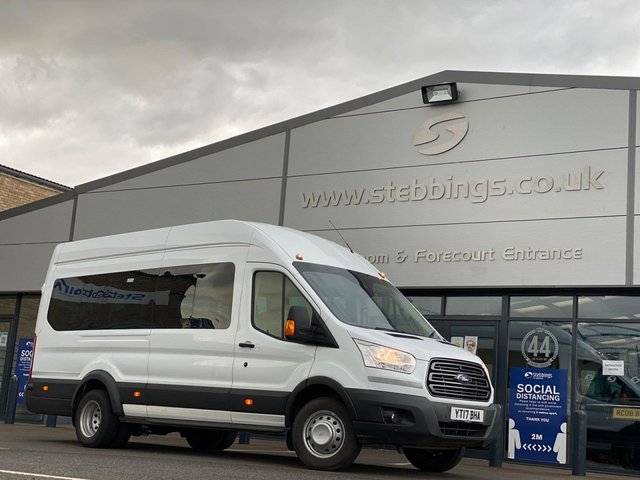 2017 17 FORD TRANSIT 2.2 460 TREND H/R BUS 17 SEATS 153 BHP