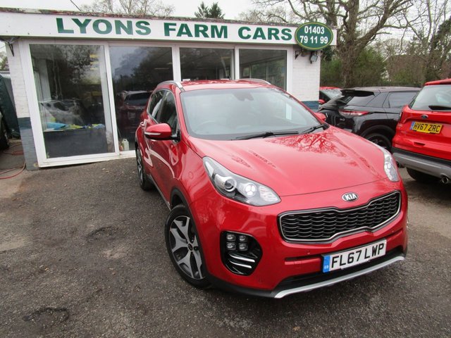 2017 67 Kia Sportage 2.0 CRDI GT-LINE AWD 5d 134 BHP AUTOMATIC ALL WHEEL DRIVE