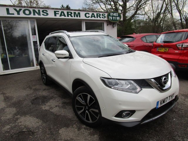 2017 17 Nissan X-Trail 1.6 DCI TEKNA 5d 130 BHP 7 SEATER *PEARL WHITE*