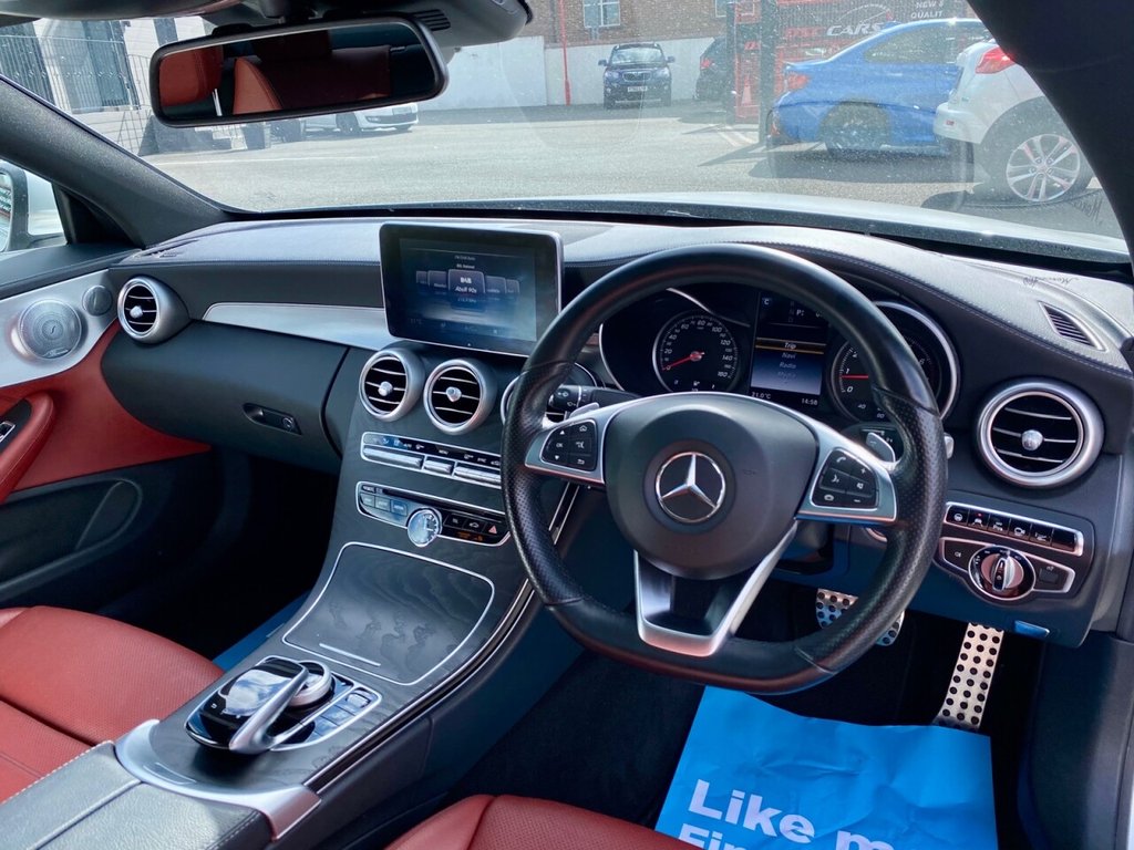 USED 2016 MERCEDES-BENZ C CLASS 2.0 C 300 AMG LINE PREMIUM PLUS 2d 241 BHP AMGLINE PREMIUM PLUS PACK