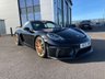 USED 2021 21 PORSCHE 718 CAYMAN 4.0 GT4 2d 420PS 