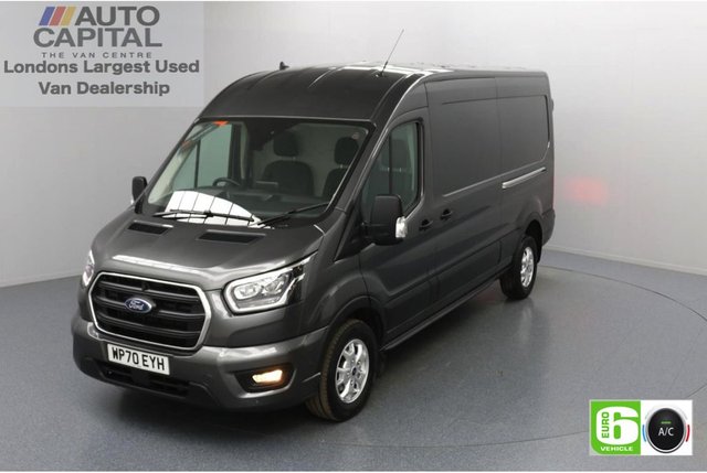 2020 70 FORD TRANSIT 2.0 350 FWD Limited EcoBlue Auto 130 BHP L3 H2 Low Emission