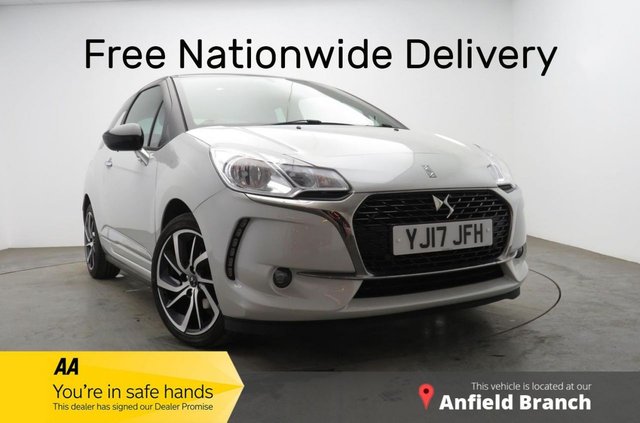 2017 17 DS DS 3 1.2 PURETECH CONNECTED CHIC S/S 3d 109 BHP