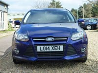 USED 2014 14 FORD FOCUS 1.0 ZETEC 5d 124 BHP www.suffolkcarcentre.co.uk - Located at Reydon