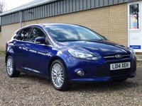 USED 2014 14 FORD FOCUS 1.0 ZETEC 5d 124 BHP www.suffolkcarcentre.co.uk - Located at Reydon