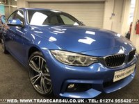 USED 2016 BMW 4 SERIES 3.0 435D XDRIVE M SPORT GRAN COUPE 4d 313 BHP FREE UK DELIVERY*VIDEO AVAILABLE* FINANCE ARRANGED* PART EX*HPI CLEAR