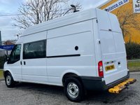USED 2014 14 FORD TRANSIT 350 TDCi 125 [ WELFARE MESS + TOILET UNIT ] LWB HIGH ROOF VAN 