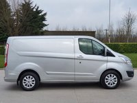 USED 2016 16 FORD TRANSIT CUSTOM 2.2 290 LIMITED LR P/V 124 BHP ** NO VAT ** NO VAT **  2 KEYS