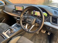 USED 2017 17 AUDI Q5 2.0 TDI QUATTRO S LINE 5d 188 BHP ( TECH PACK )