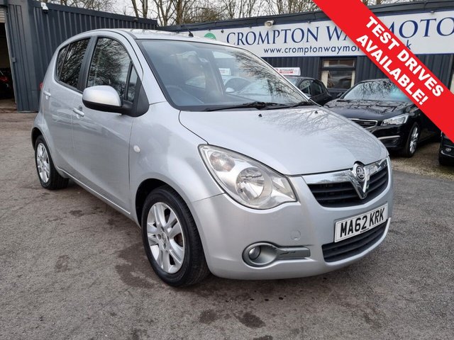 2012 62 VAUXHALL AGILA 1.2 SE 5d 93 BHP
