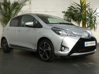 USED 2018 18 TOYOTA YARIS 1.5 VVT-I DESIGN 5d 73 BHP REVERSING CAMERA BLUETOOTH FSH