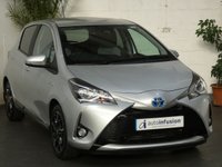 USED 2018 18 TOYOTA YARIS 1.5 VVT-I DESIGN 5d 73 BHP REVERSING CAMERA BLUETOOTH FSH