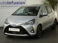 USED 2018 18 TOYOTA YARIS 1.5 VVT-I DESIGN 5d 73 BHP REVERSING CAMERA BLUETOOTH FSH