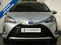 USED 2018 18 TOYOTA YARIS 1.5 VVT-I DESIGN 5d 73 BHP REVERSING CAMERA BLUETOOTH FSH