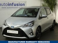 USED 2018 18 TOYOTA YARIS 1.5 VVT-I DESIGN 5d 73 BHP REVERSING CAMERA BLUETOOTH FSH