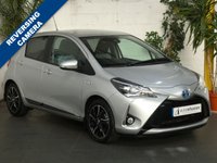 USED 2018 18 TOYOTA YARIS 1.5 VVT-I DESIGN 5d 73 BHP REVERSING CAMERA BLUETOOTH FSH