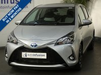 USED 2018 18 TOYOTA YARIS 1.5 VVT-I DESIGN 5d 73 BHP REVERSING CAMERA BLUETOOTH FSH
